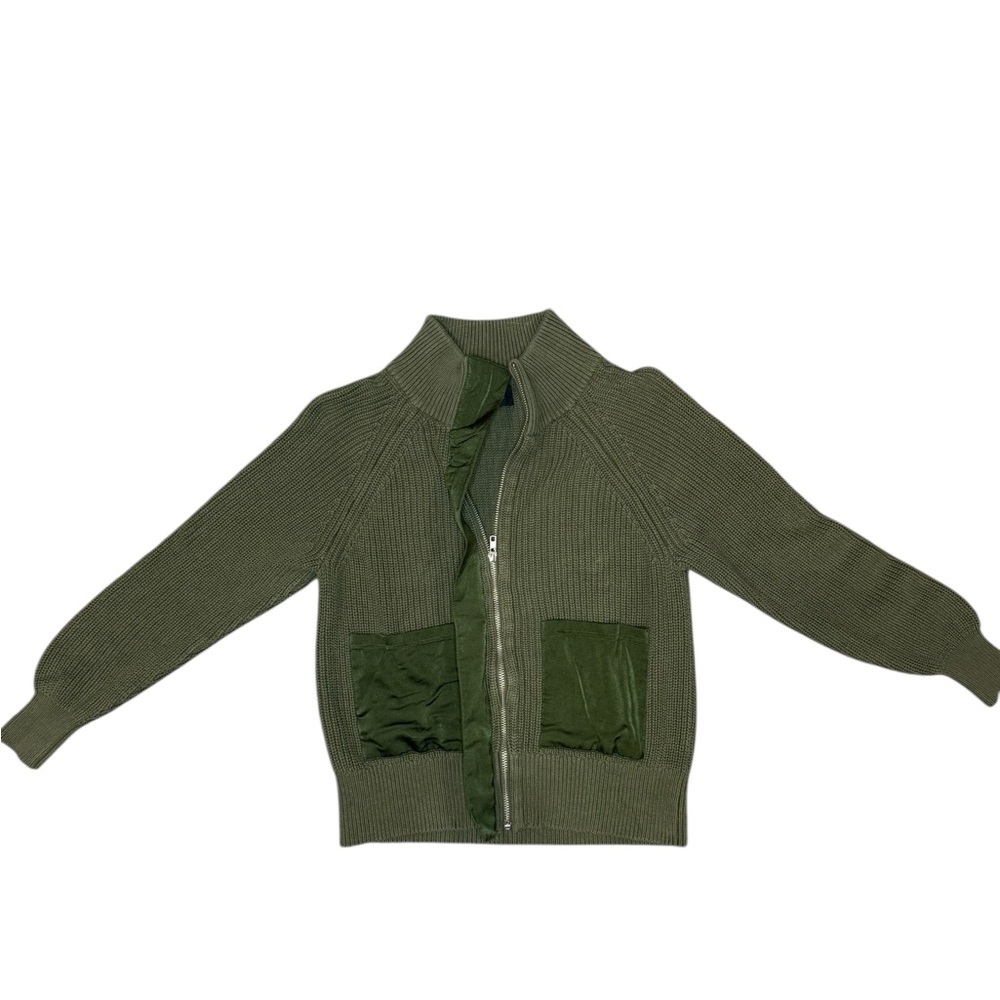 VICI Soft Knit Long Sleeve Green Pullover Womens size XS